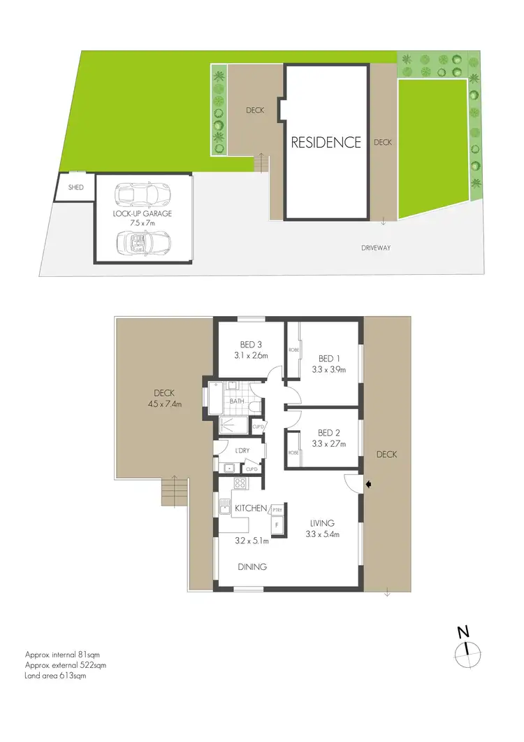 Floorplan of Homely house listing, 115 Seabrook Avenue, Bateau Bay NSW 2261