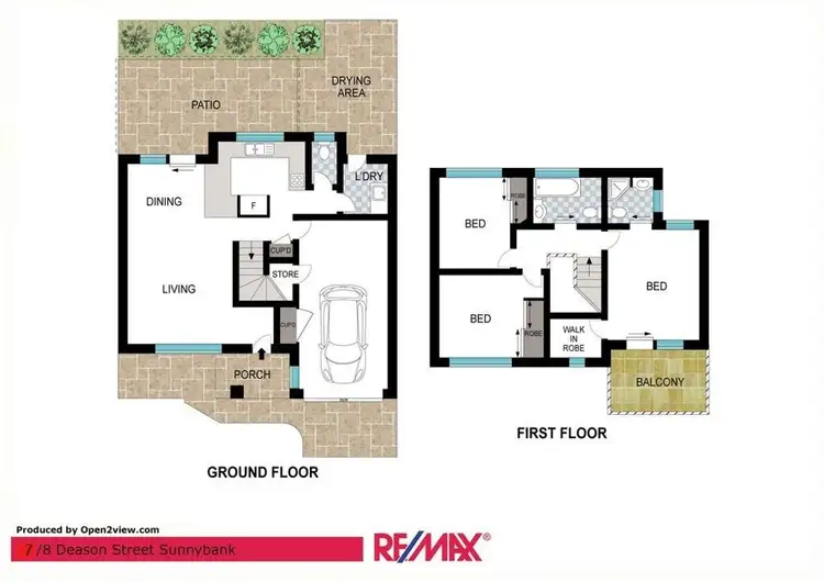 Floorplan of Homely townhouse listing, 7/8 DEASON ST, Sunnybank QLD 4109
