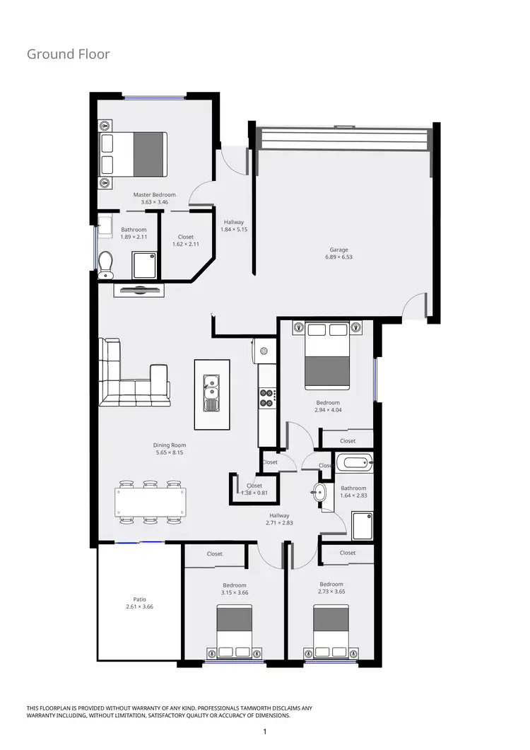 Floorplan of Homely house listing, 3 Stokes Avenue, Tamworth NSW 2340
