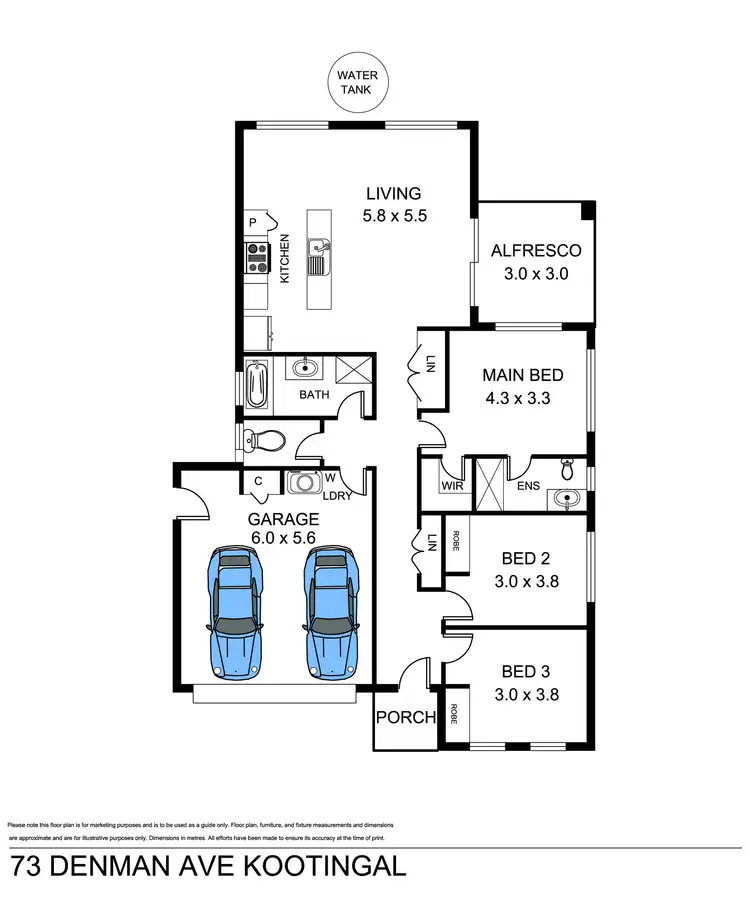 Floorplan of Homely house listing, 73 Denman Avenue, Kootingal NSW 2352