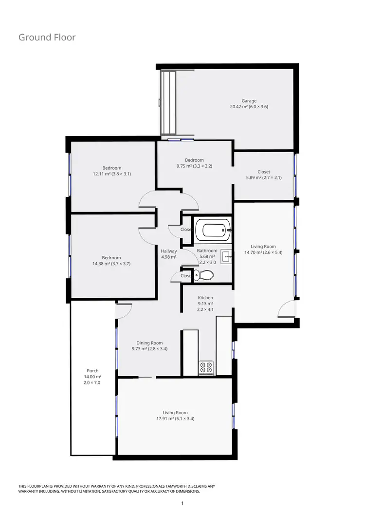 Floorplan of Homely house listing, 47 Manilla Road, Tamworth NSW 2340