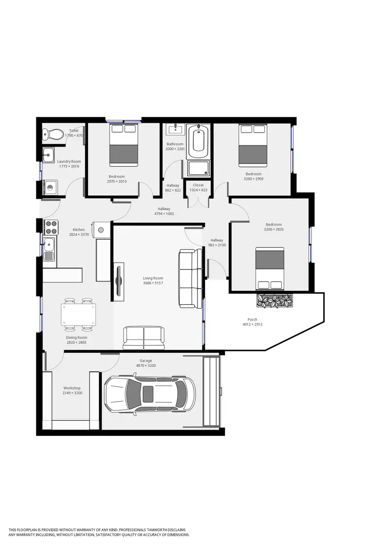 Floorplan of Homely house listing, 43 Edward Street, Tamworth NSW 2340