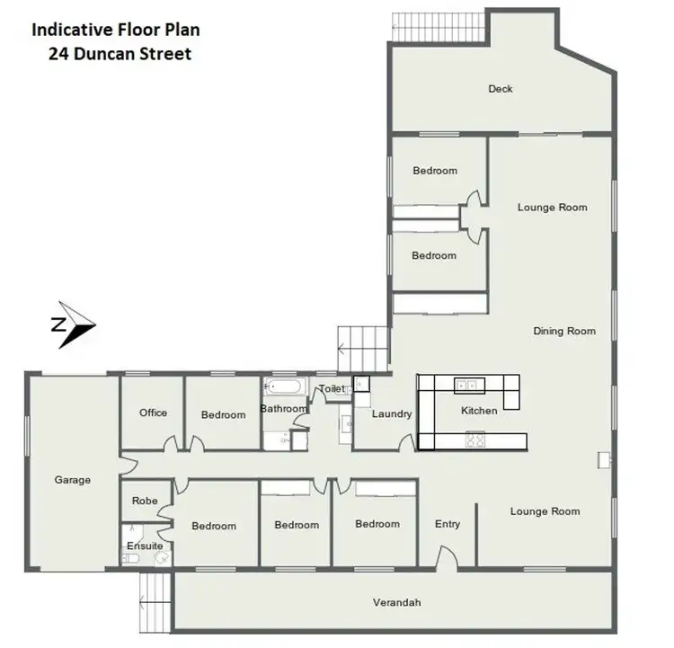 Floorplan of Homely house listing, 124 Wood Street, Tenterfield NSW 2372