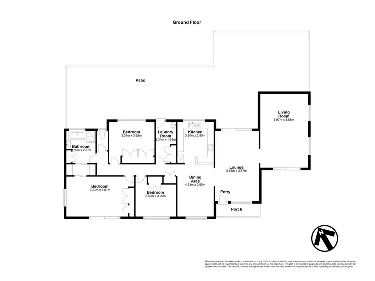 Floorplan of Homely rural property listing, 251 Coach Road E, Burpengary East QLD 4505
