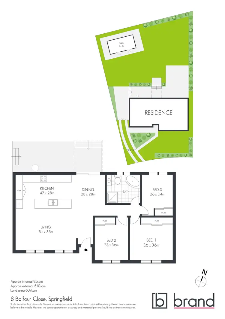 Floorplan of Homely house listing, 8 Balfour Close, Springfield NSW 2250