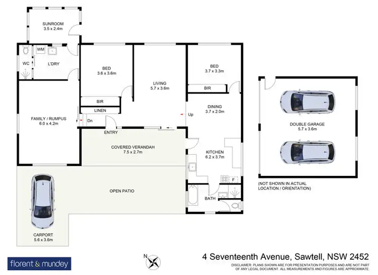 Floorplan of Homely house listing, 4 Seventeenth Ave, Sawtell NSW 2452