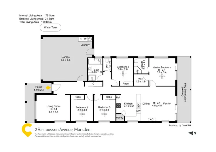 Floorplan of Homely house listing, 2 Rasmussen Avenue, Marsden QLD 4132