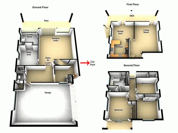 Floorplan of Homely house listing, 99 Plucks Road, Arana Hills QLD 4054