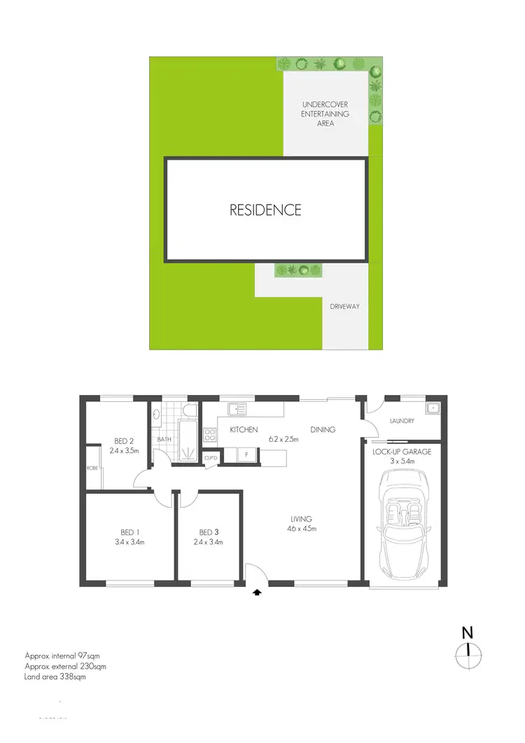 Floorplan of Homely house listing, 2 Maheno Avenue, Blue Haven NSW 2262