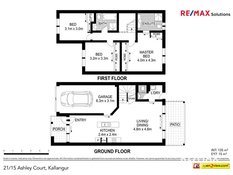 Floorplan of Homely townhouse listing, 21/15 Ashley Court, Kallangur QLD 4503