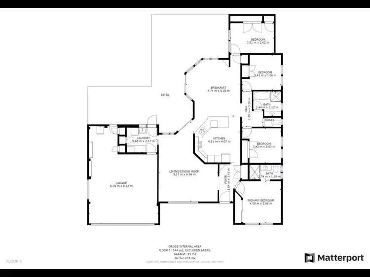 Floorplan of Homely house listing, 31 Moseley Drive, Boambee East NSW 2452