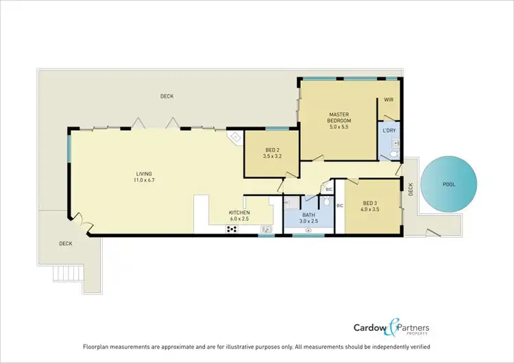 Floorplan of Homely rural property listing, 134 Bowraville Road, Bellingen NSW 2454
