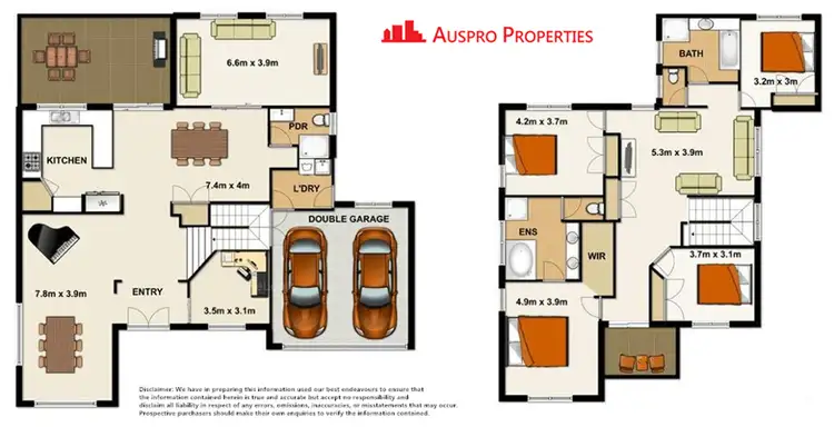 Floorplan of Homely house listing, 5 Paul Drive, Regents Park QLD 4118