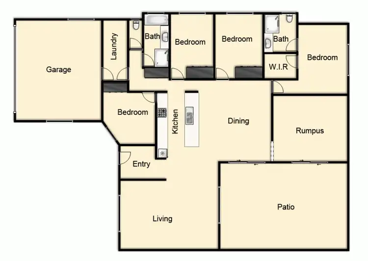 Floorplan of Homely house listing, 2 Possum Street, Warner QLD 4500