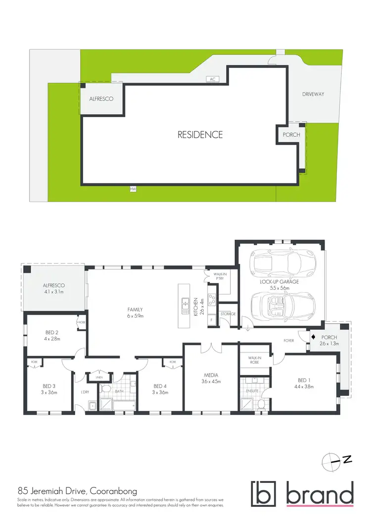 Floorplan of Homely house listing, 85 Jeremiah Drive, Cooranbong NSW 2265