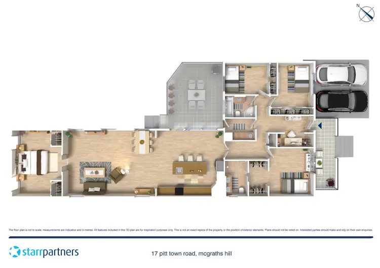 Floorplan of Homely house listing, 17 Pitt Town Road, Mcgraths Hill NSW 2756