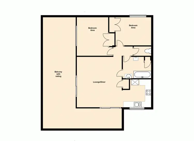 Floorplan of Homely unit listing, 12/15 Whitmore Street, Taringa QLD 4068