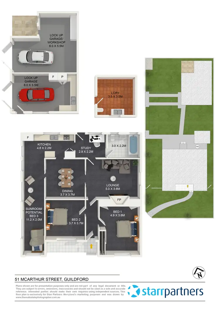 Floorplan of Homely house listing, 51 McArthur Street, Guildford NSW 2161