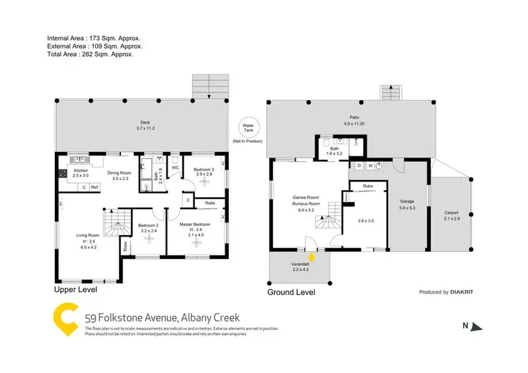 Floorplan of Homely house listing, 59 Folkstone Ave, Albany Creek QLD 4035