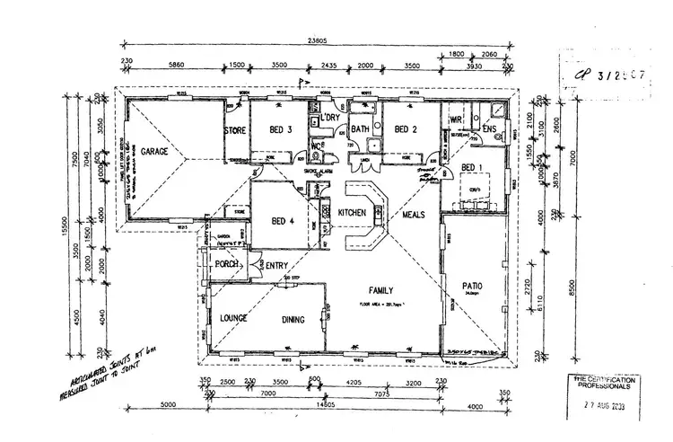 Floorplan of Homely house listing, 22 Brigadoon Crescent, Eatons Hill QLD 4037