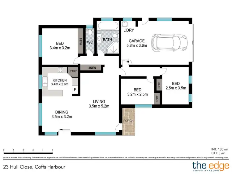 Floorplan of Homely house listing, 23 Hull Close, Coffs Harbour NSW 2450