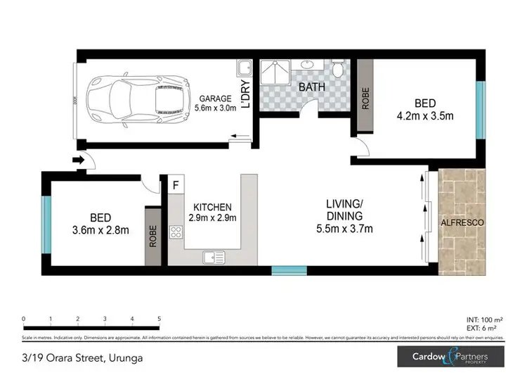Floorplan of Homely townhouse listing, 3/19 Orara Street, Urunga NSW 2455