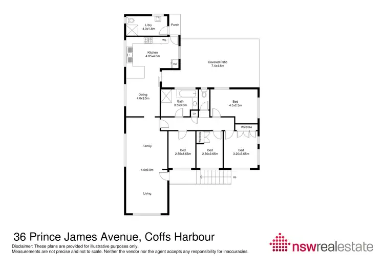 Floorplan of Homely house listing, 36 Prince James Avenue, Coffs Harbour NSW 2450