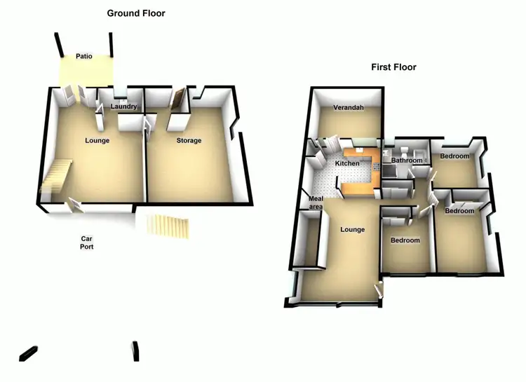 Floorplan of Homely house listing, 32 Dalton Street, Kippa-Ring QLD 4021