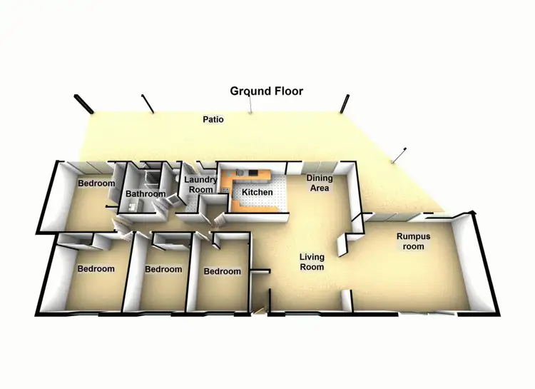 Floorplan of Homely rural property listing, 18 Warren Crescent, Deception Bay QLD 4508