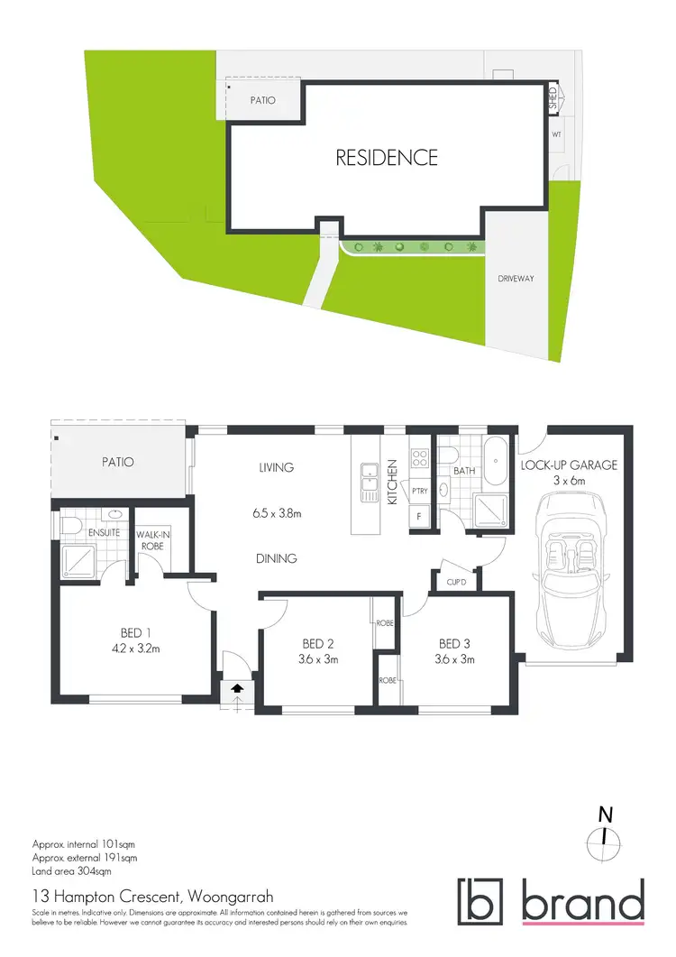 Floorplan of Homely house listing, 13 Hampton Court, Woongarrah NSW 2259