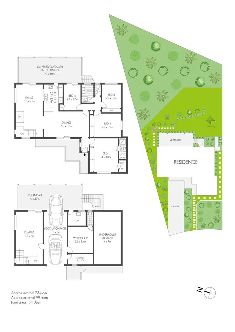 Floorplan of Homely house listing, 10 Stephenson Road, Bateau Bay NSW 2261