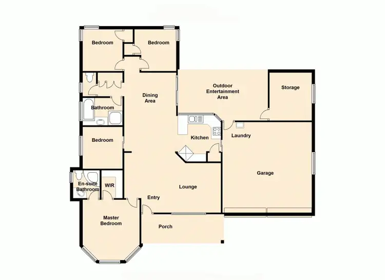Floorplan of Homely house listing, 100 Del Rosso Road, Caboolture QLD 4510