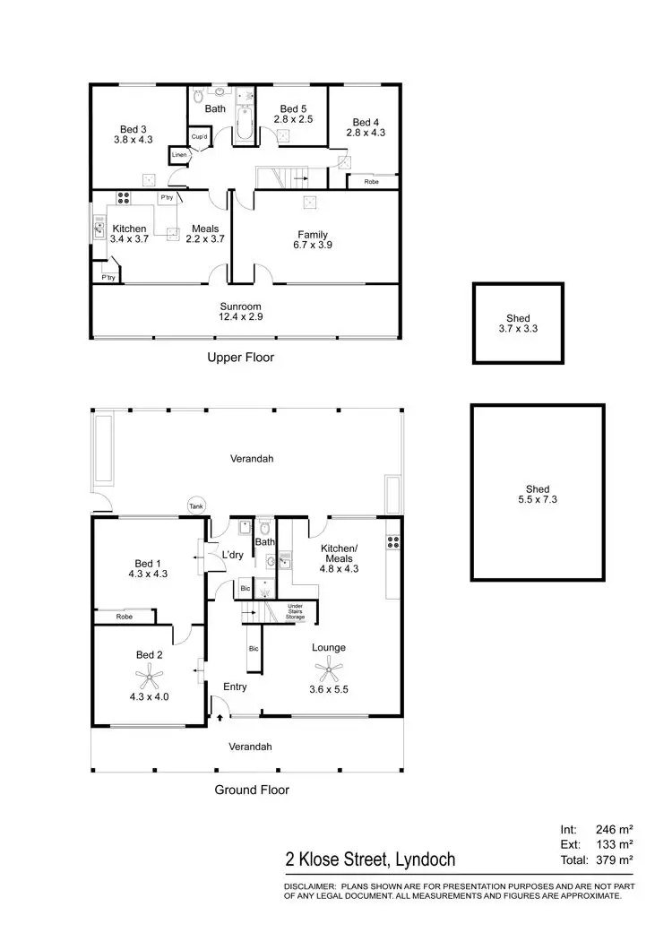 Floorplan of Homely house listing, 8 Klose Street, Lyndoch SA 5351