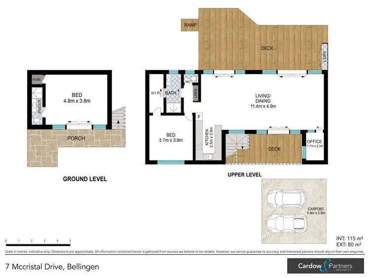 Floorplan of Homely house listing, 7 McCristal Drive, Bellingen NSW 2454