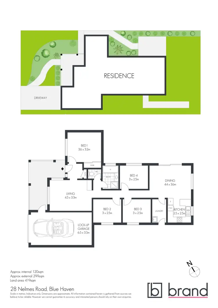Floorplan of Homely house listing, 28 Nelmes Road, Blue Haven NSW 2262