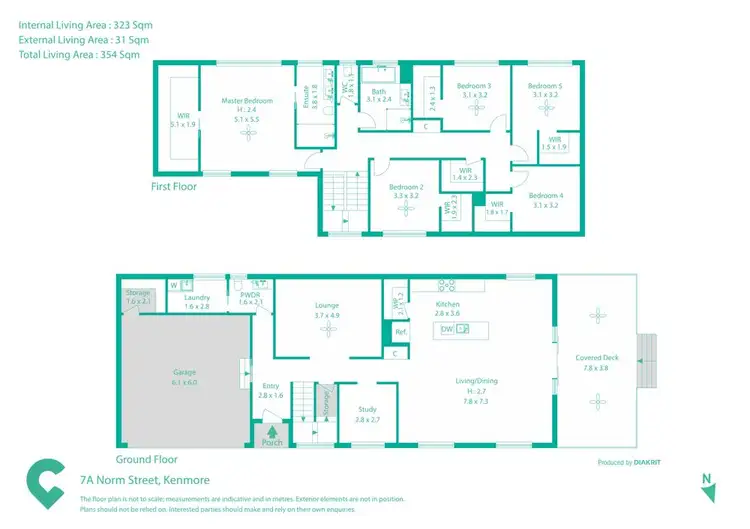 Floorplan of Homely house listing, 7A Norm Street, Kenmore QLD 4069