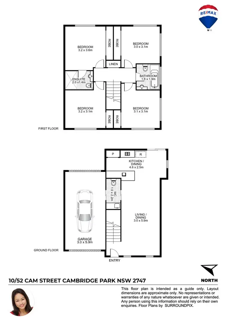 Floorplan of Homely house listing, 10/52 CAM STREET, Cambridge Park NSW 2747