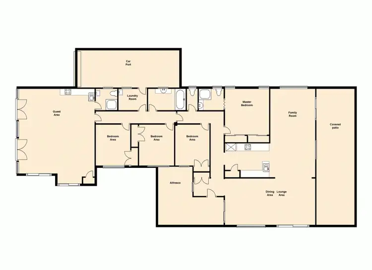 Floorplan of Homely house listing, 816 Musgrave Road, Robertson QLD 4109