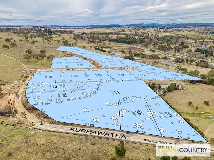 Floorplan of Homely land listing, Lot 217 Sandon Park, Armidale NSW 2350