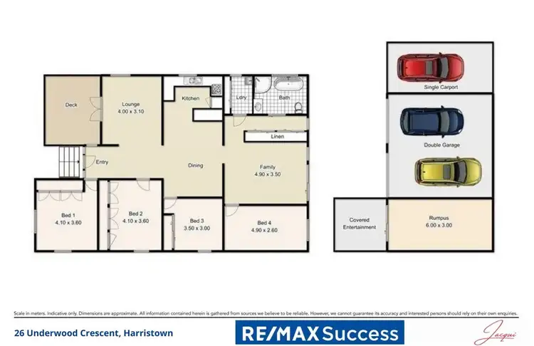 Floorplan of Homely house listing, 26 Underwood Crescent, Harristown QLD 4350