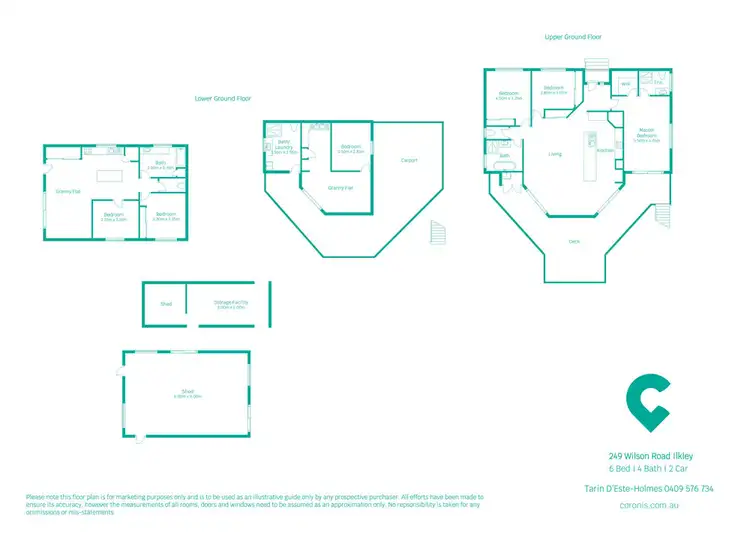 Floorplan of Homely house listing, 249 Wilson Road, Ilkley QLD 4554