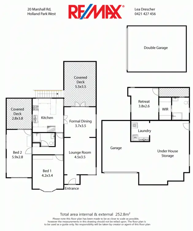 Floorplan of Homely house listing, 20 Marshall Road, Holland Park West QLD 4121