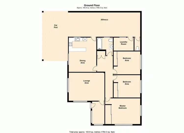 Floorplan of Homely house listing, 28 Bellbird Street, Inala QLD 4077