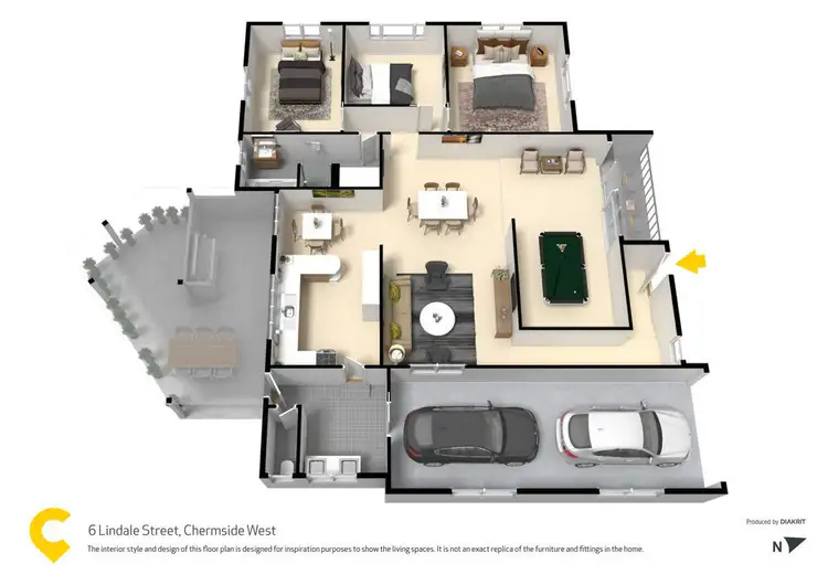 Floorplan of Homely house listing, 6 Lindale Street, Chermside West QLD 4032