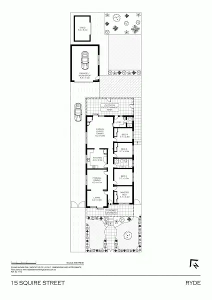 Floorplan of Homely house listing, 15 Squire St, Ryde NSW 2112