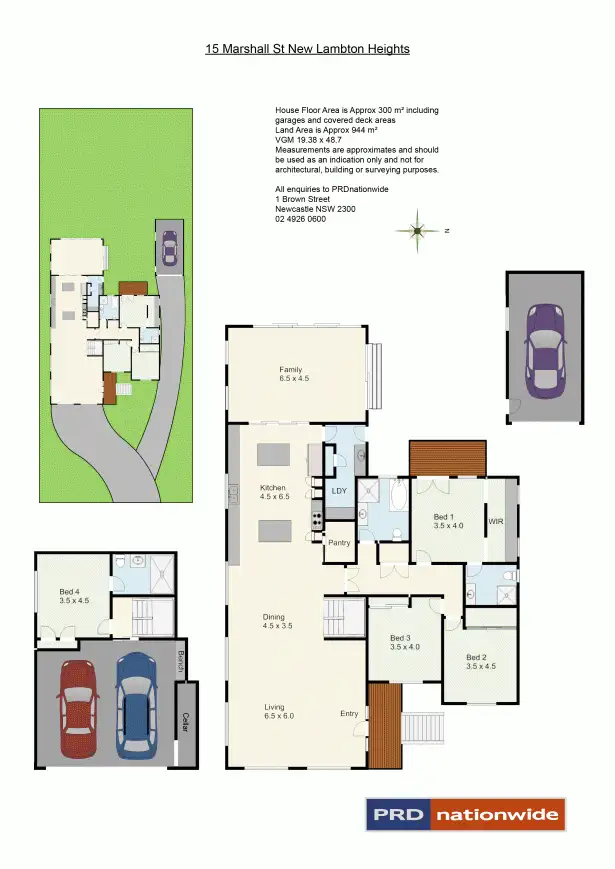 Floorplan of Homely house listing, 15 Marshall Street, New Lambton Heights NSW 2305