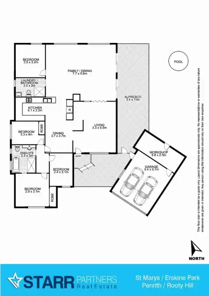 Floorplan of Homely house listing, 7 Macina Place, St Clair NSW 2759