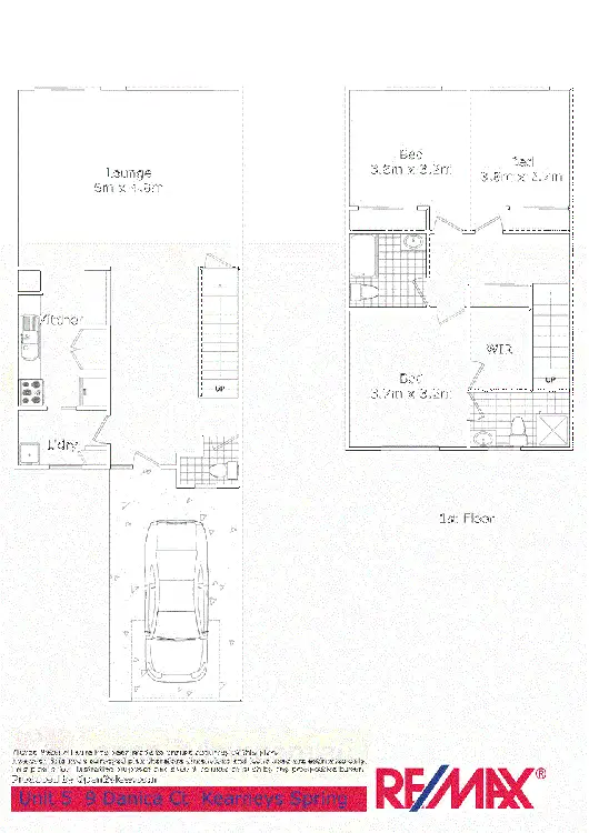 Floorplan of Homely unit listing, 5/9 Danica Ct, Kearneys Spring QLD 4350