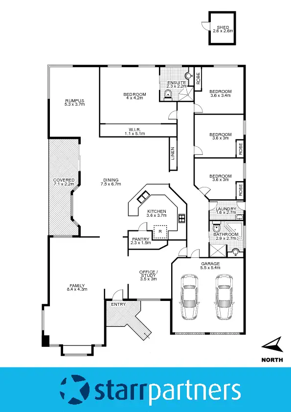 Floorplan of Homely house listing, 26 Holland Avenue, Ropes Crossing NSW 2760