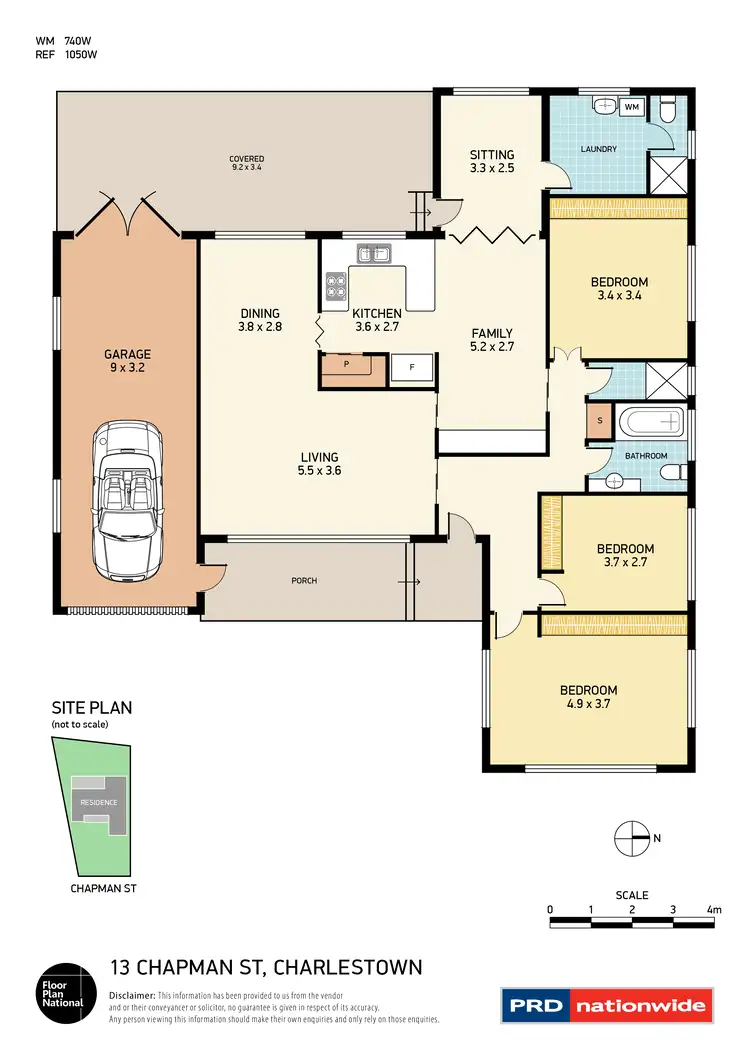 Floorplan of Homely house listing, 13 Chapman Street, Charlestown NSW 2290